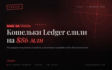 Из кошельков Ledger вывели $86 млн — след ведёт к одному реселлеру