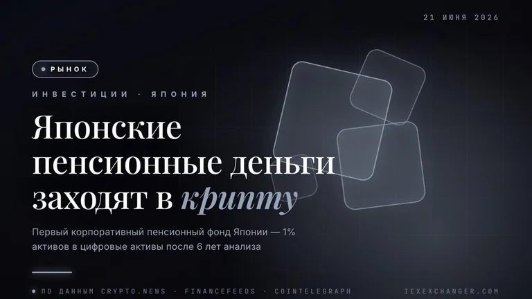 Японский пенсионный фонд вложил 1% в крипту: шесть лет ожидания