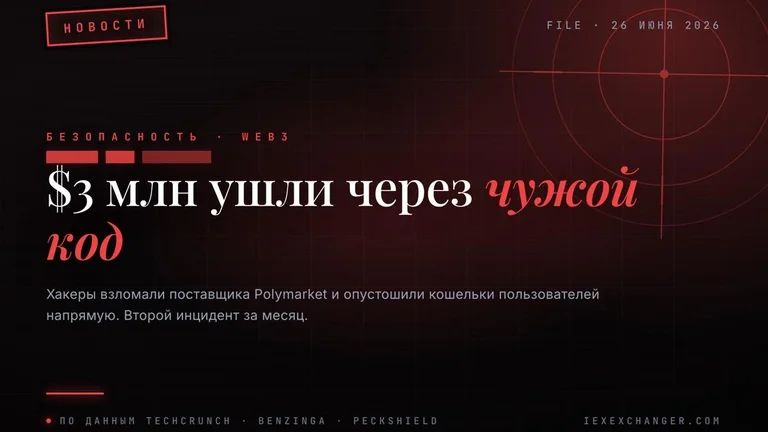 Polymarket Lost $3M After Third-Party Vendor Was Hacked