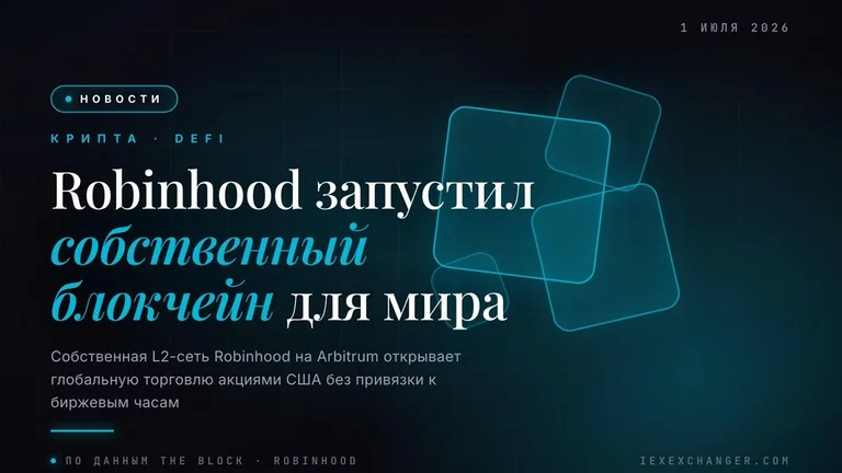 Robinhood Launches Own Blockchain With 24/7 Tokenized Stocks