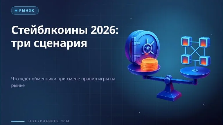 Stablecoins in 2026: Three Scenarios Every Exchanger Should Watch