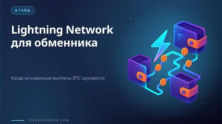 闪电网络助力兑换所:秒级到账何时才划算