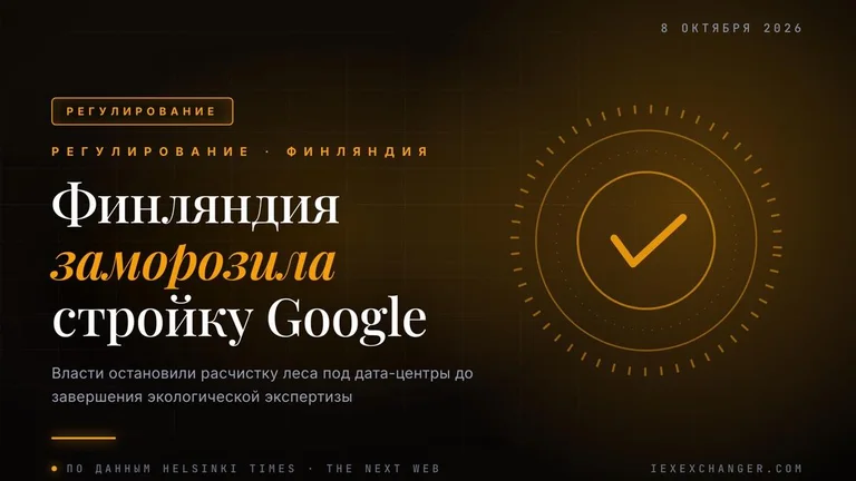 Финляндия Google-дің дерекқор құрылысын орман кесу үшін тоқтатты