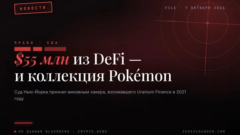 Хакера Uranium Finance визнали винним через п'ять років після крадіжки $55 млн