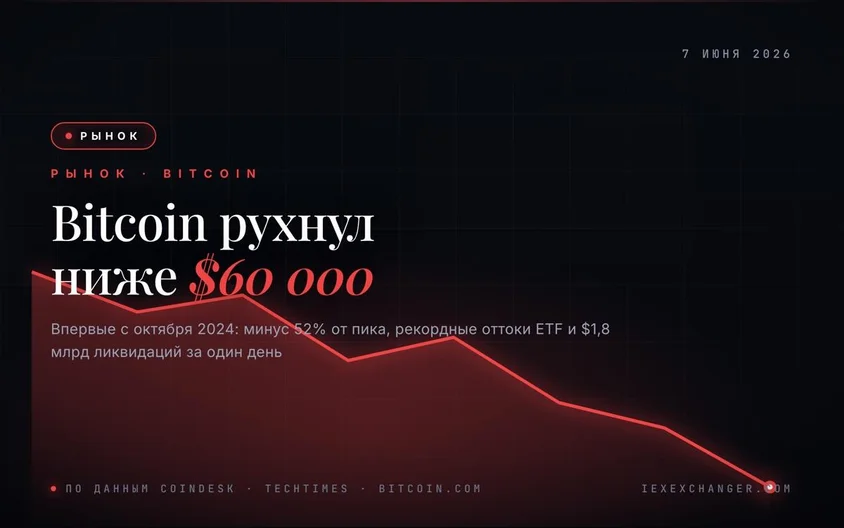 Bitcoin Tumbles Below $60,000 for the First Time Since October 2024