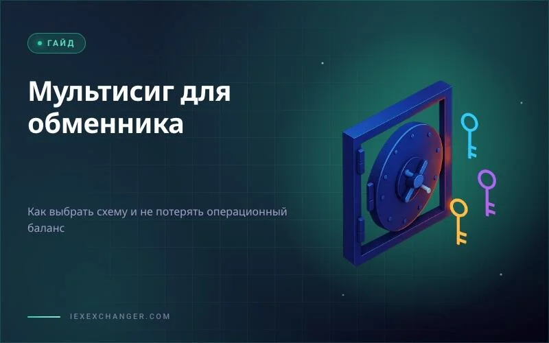 Мультисиг для обменника: как не потерять всё из-за одного взлома