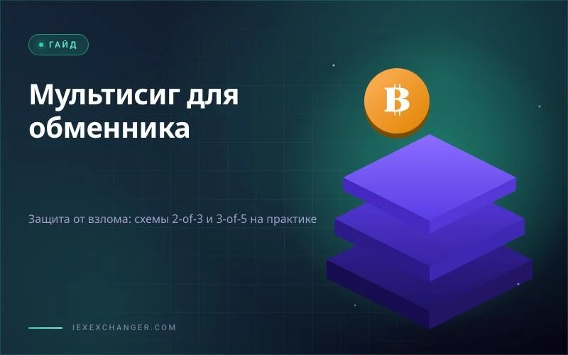 Мультисиг для обменника: как защитить криптовалюту от взлома