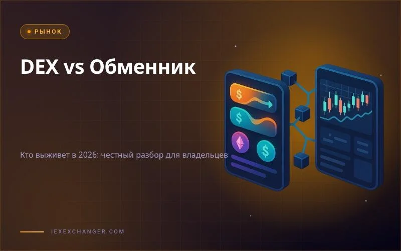 DEX или традиционный обменник: кто выиграет в 2026