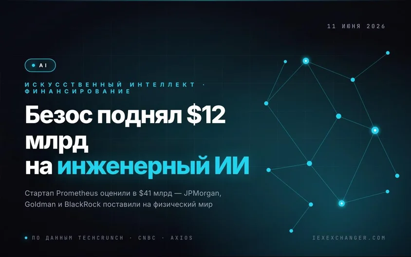 Jeff Bezos поднял $12 млрд для «инженерного ИИ» Prometheus