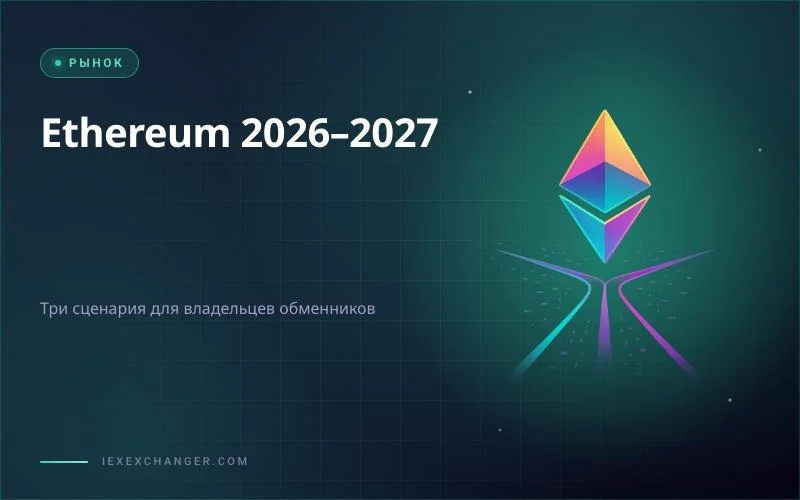 Прогноз Ethereum 2026–2027: три сценария для владельцев обменников