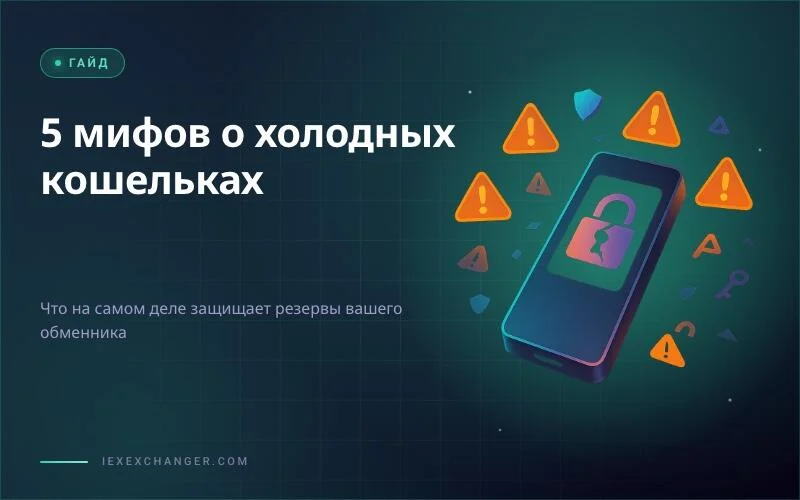 5 мифов о холодных кошельках, за которые обменники платят реально