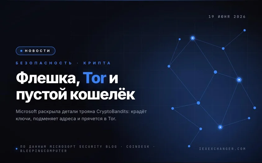 CryptoBandits ворует крипту через флешки и прячет следы в Tor