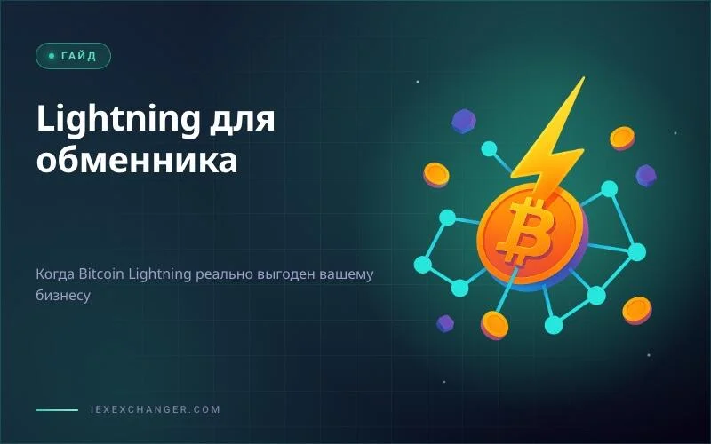 Lightning Network для обменника: когда подключать, а когда подождать