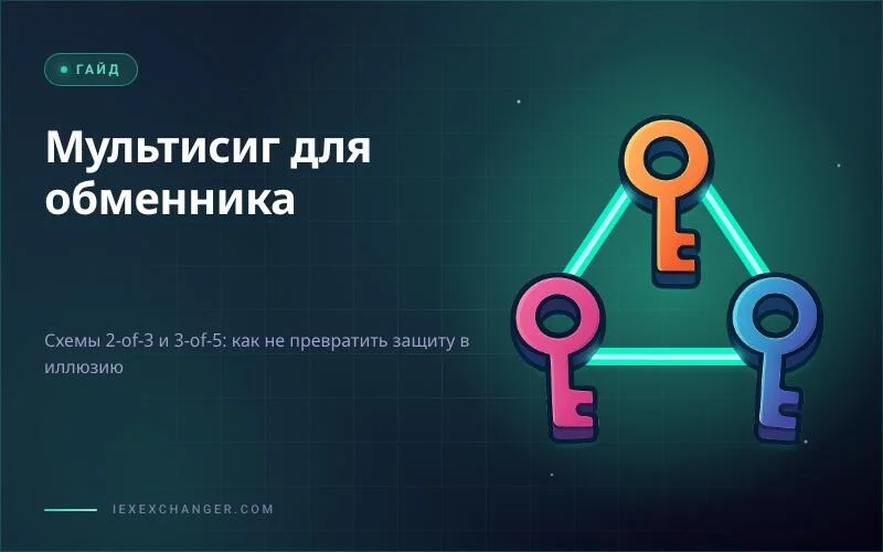Мультисиговый кошелёк для криптообменника: защита или иллюзия?