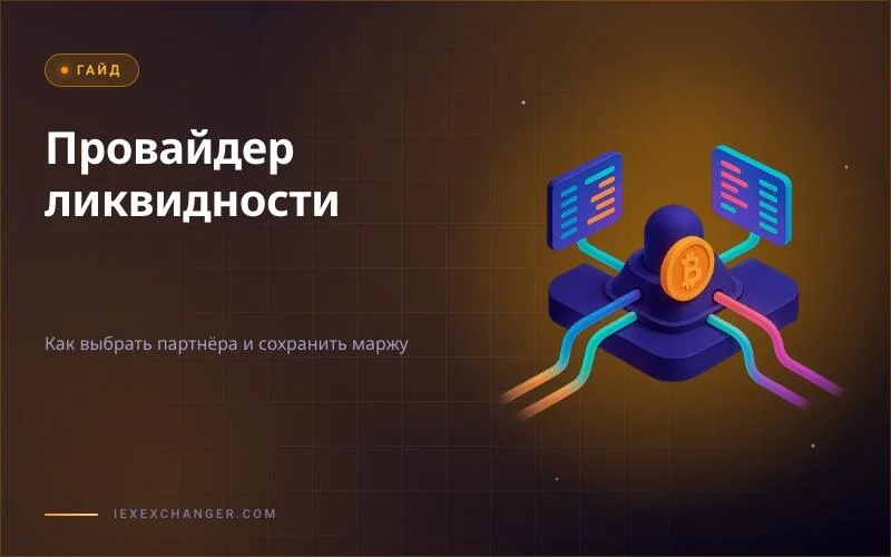 Провайдер ликвидности для обменника: как выбрать и не прогореть