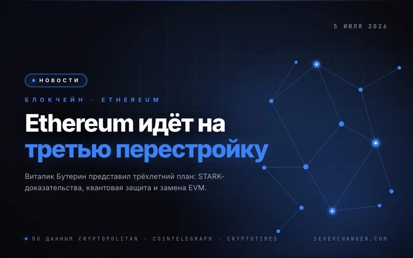 Vitalik Lays Out Lean Ethereum: Quantum Safety, STARKs, and a New VM