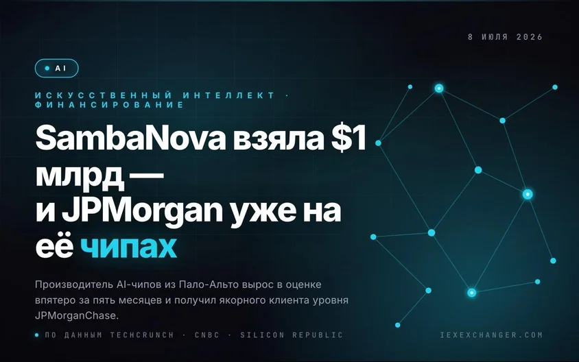SambaNova Pulls In $1B — and JPMorgan Is Already Running Its Chips