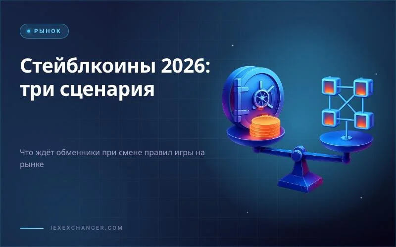Stablecoins in 2026: Three Scenarios Every Exchanger Should Watch