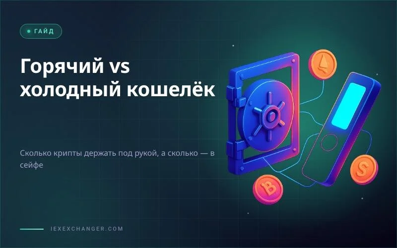 Hot und Cold Wallet für Krypto-Exchanger: wie viel griffbereit halten
