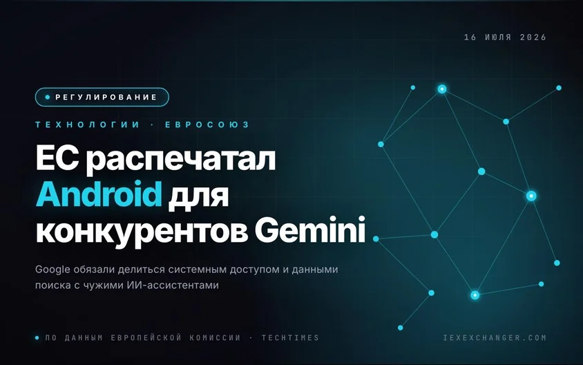 ЕС обязал Google открыть Android сторонним ИИ-ассистентам