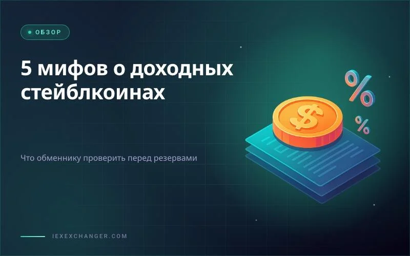 5 Yield-Bearing Stablecoin Myths Every Exchanger Should Drop