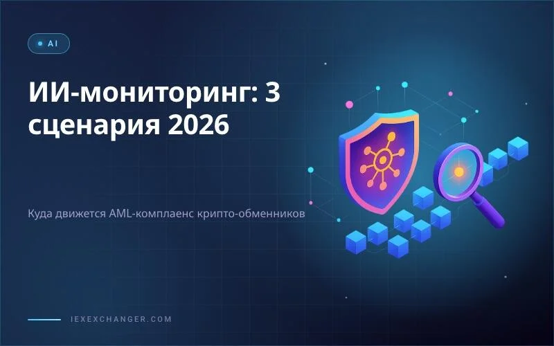 AI Transaction Monitoring for Exchangers: 3 Scenarios for 2026
