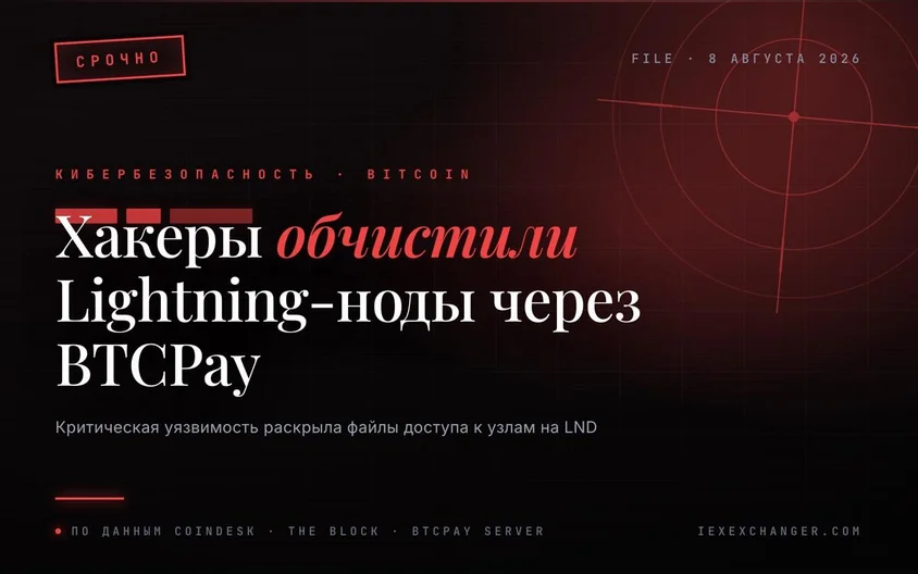 Хакери спустошили Lightning-вузли через діру в BTCPay Server