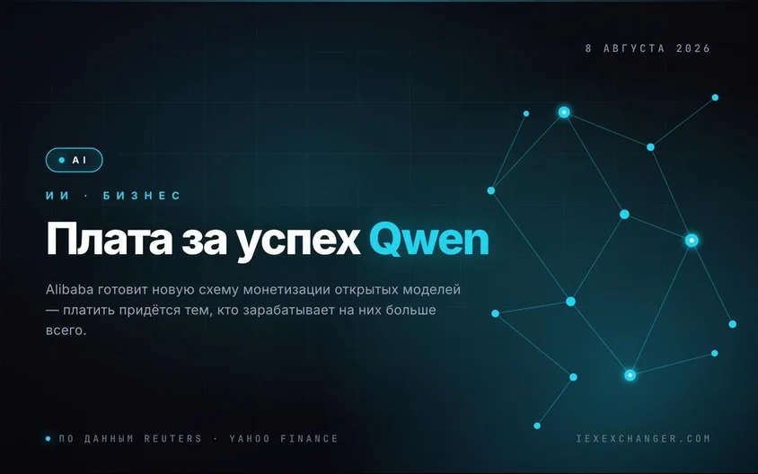 Alibaba хочет брать долю с тех, кто зарабатывает на бесплатном Qwen