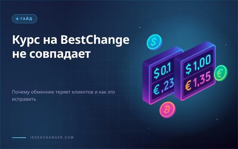 Why Your BestChange Rate Doesn't Match Your Site