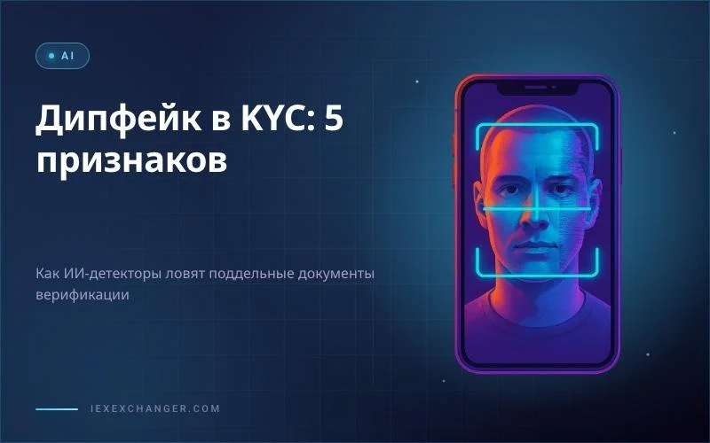 Deepfake KYC Fraud: 5 Signs Your Exchanger Should Catch