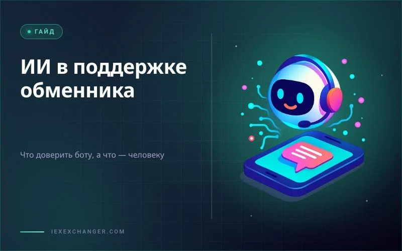 AI Support for Crypto Exchangers: What to Automate, What Not To