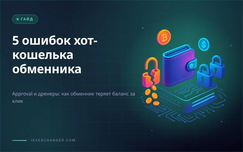 5 Hot Wallet Mistakes That Drain an Exchanger's Balance