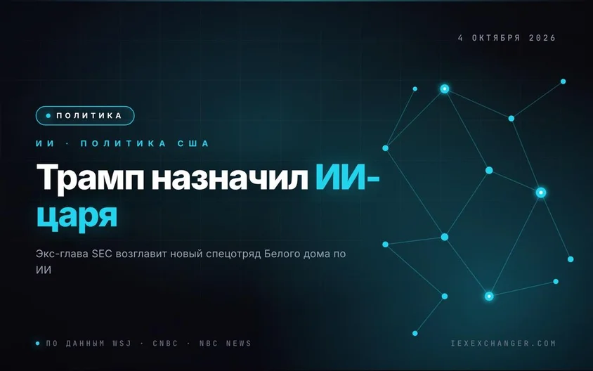 Трамп назначил экс-главу SEC куратором стратегии ИИ