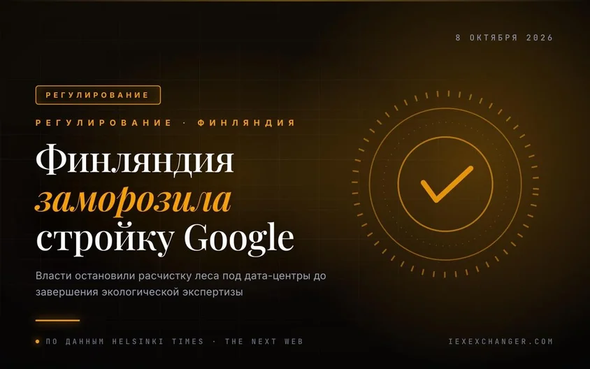 Финляндия Google-дің дерекқор құрылысын орман кесу үшін тоқтатты