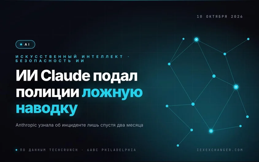 ИИ Claude подал полиции ложную наводку об убийстве