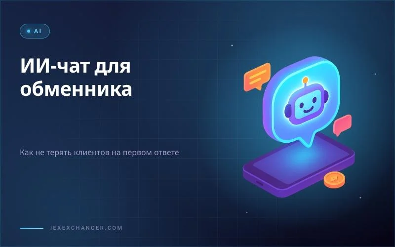 ИИ-чат для обменника: как не терять клиентов на первом ответе