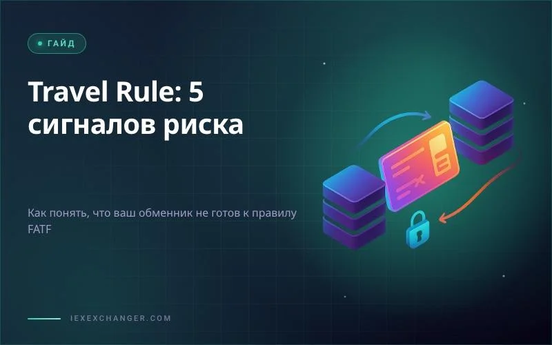 5 ознак, що ваш обмінник не готовий до Travel Rule