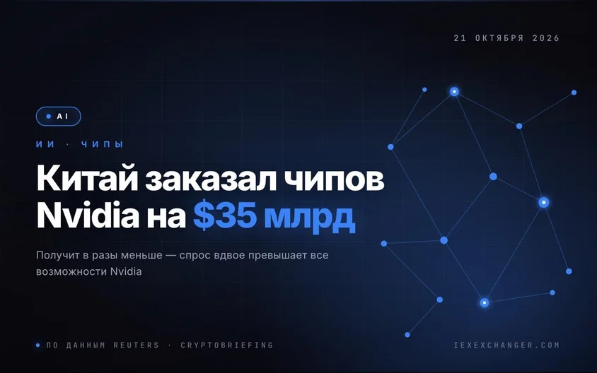 Қытай Nvidia-дан $35 млрд чип тапсырды, бірақ азын-аулағын алады
