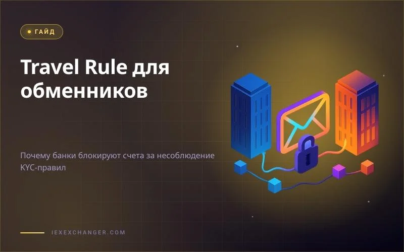 Travel Rule у криптовалюті: чому банки блокують рахунки обмінників