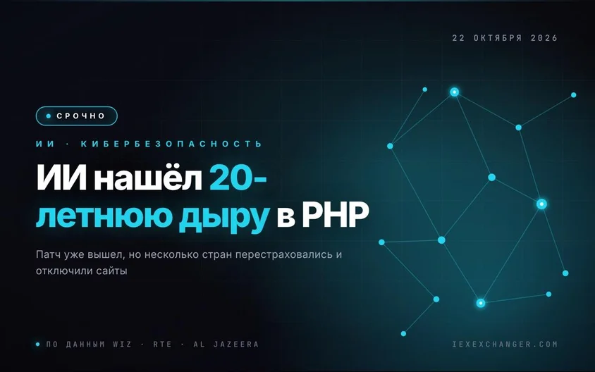 ЖИ PHP-де 20 жылдық кемшілікті тауып алды, бірнеше ел сайттарын өшірді