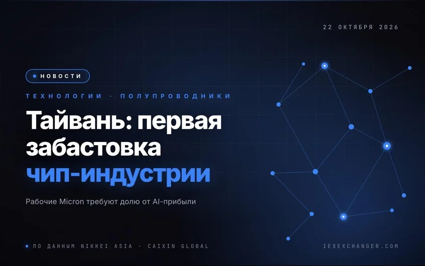 Тайваньда чип өнеркәсібінің тұңғыш ереуілі өтті