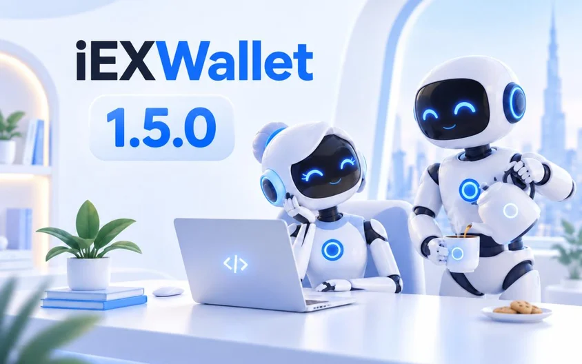 iEXWallet 1.5.0 — новый интерфейс, группы, обновлённые платежи и выплаты