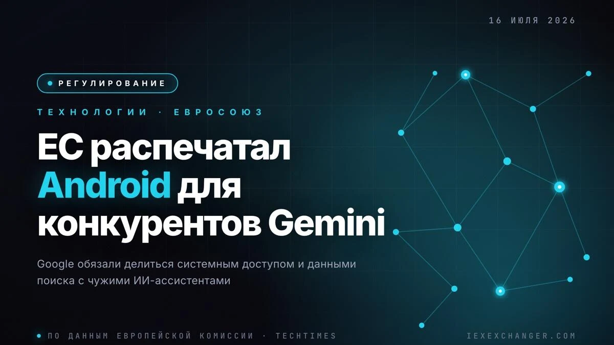 ЕС обязал Google открыть Android сторонним ИИ-ассистентам