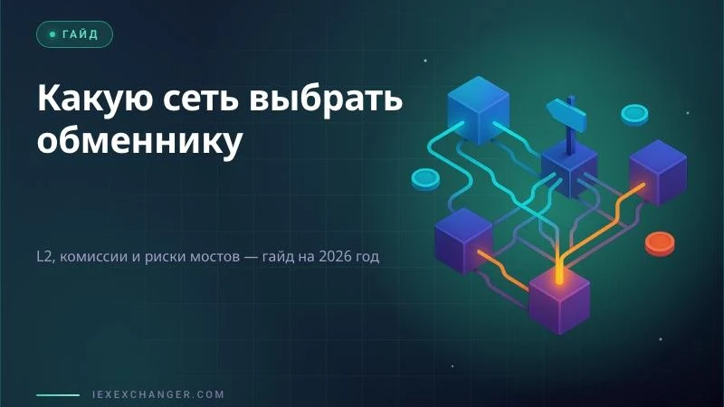 How to Choose a Network for Your Crypto Exchanger in 2026