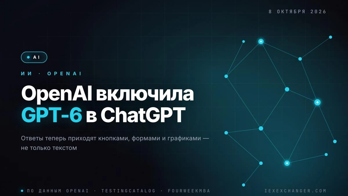 ChatGPT pasa a GPT-6 y responde con interfaces en vez de texto