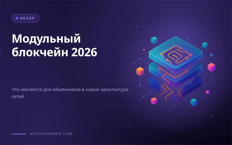 Модульные блокчейны в 2026: что это значит для обменников