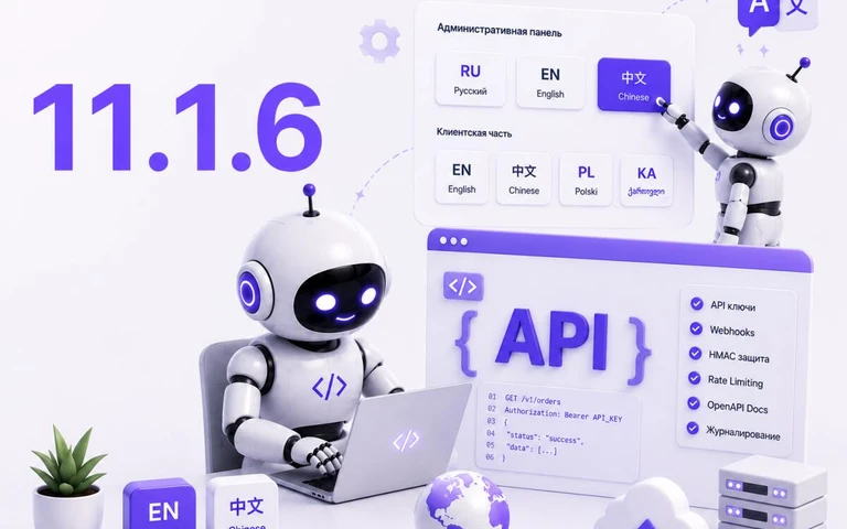 Actualización iEXExchanger 11.1.6 — nuevo API, Telegram Mini App y expansión de la plataforma internacional