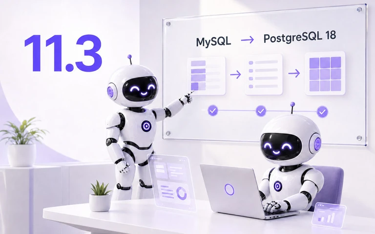 Обновление iEXExchanger 11.3 — PostgreSQL 18, диагностика системы и автоматизация работы с заявками