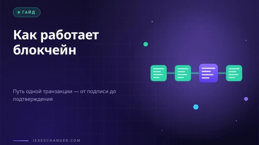 How Blockchain Works: A Single Transaction From Send to Block