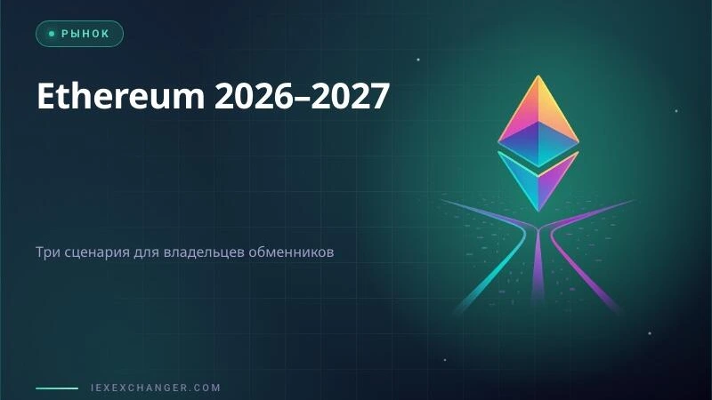 Прогноз Ethereum 2026–2027: три сценария для владельцев обменников